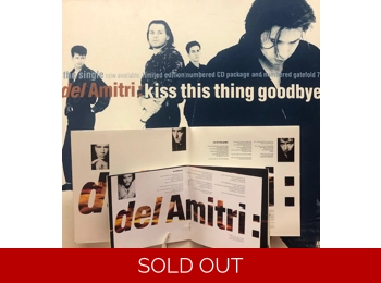 Del Amitri ‎– Kiss This Thing Goodbye - UK MEGA RARE Promotional 3D Shop Display Board c/w Limited Edition 7" & CD Numbered Gatefold Singles
